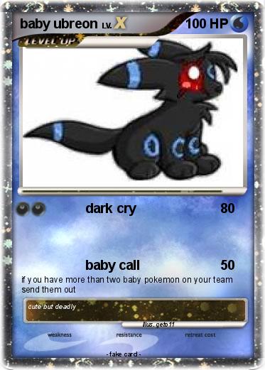 Pokemon baby ubreon