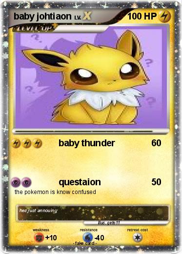 Pokemon baby johtiaon