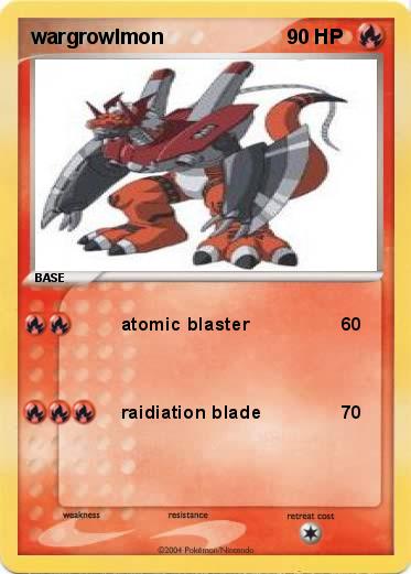 Pokemon wargrowlmon