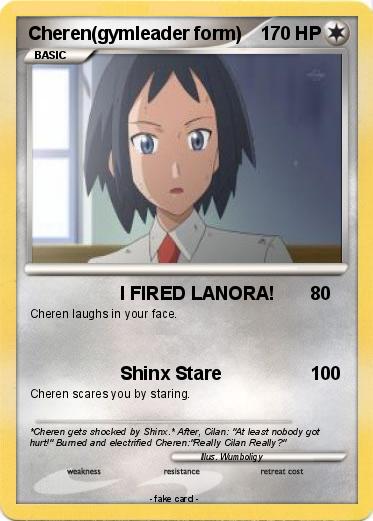 Pokemon Cheren(gymleader form)