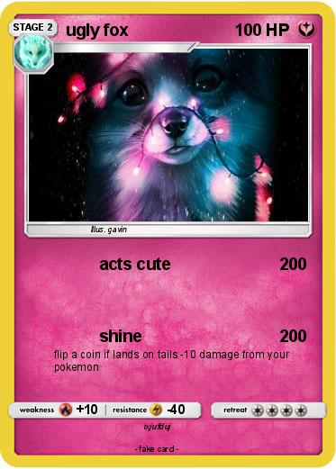 Pokemon ugly fox