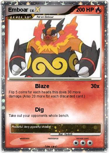 Pokemon Emboar Pokemon Emboar