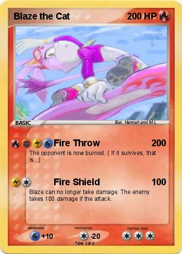Pokemon Blaze the Cat