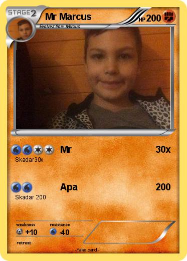 Pokemon Mr Marcus