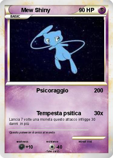 Pokemon Mew Shiny