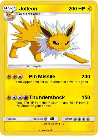Pokemon Jolteon