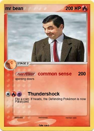 Pokemon mr bean