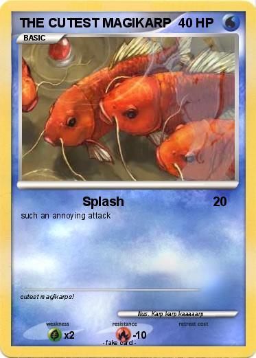 Pokemon THE CUTEST MAGIKARP
