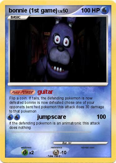 Pokemon bonnie (1st game)