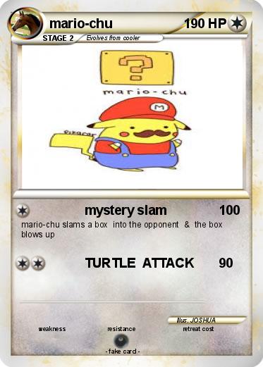 Pokemon mario-chu