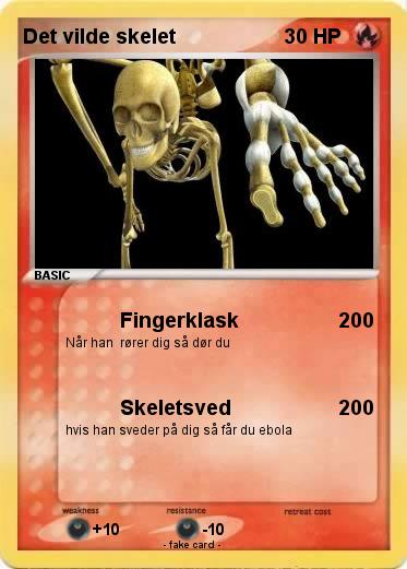 Pokemon Det vilde skelet