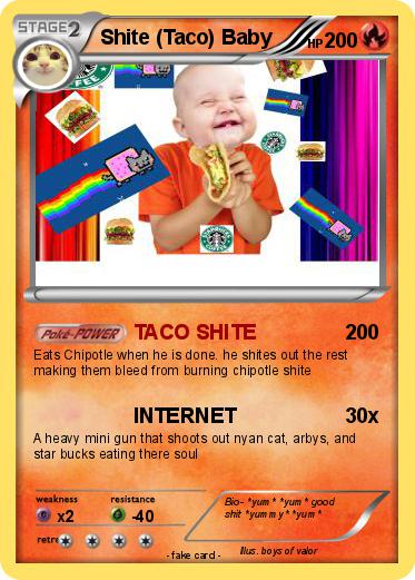 Pokemon Shite (Taco) Baby