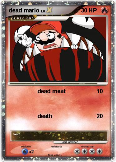 Pokemon dead mario