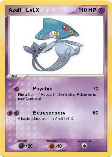 Pokemon Azelf   Lvl.X