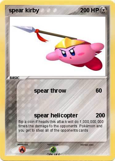 Pokemon spear kirby