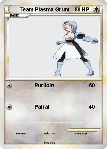 Pokemon Team Plasma Grunt