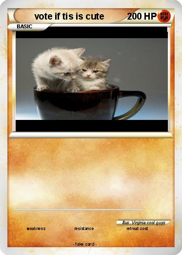 Pokemon vote if tis is cute