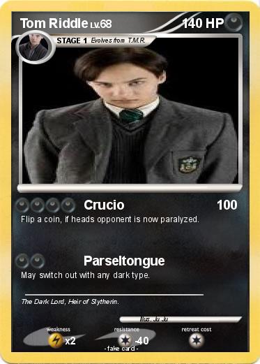 Pokemon Tom Riddle