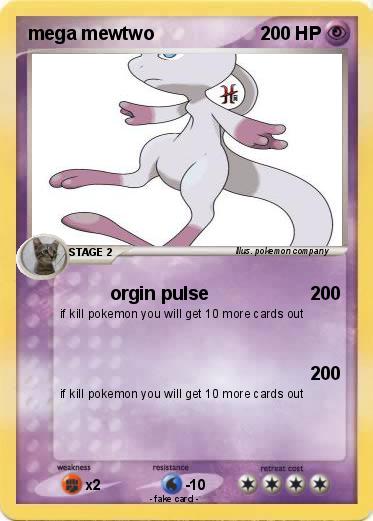 Pokemon mega mewtwo