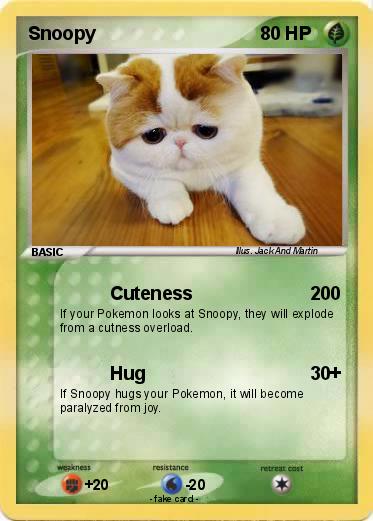Pokemon Snoopy