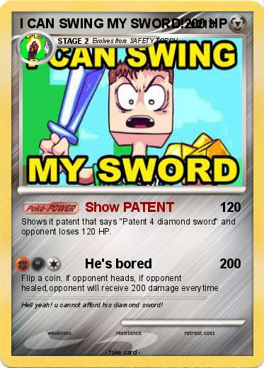Pokemon I CAN SWING MY SWORD!