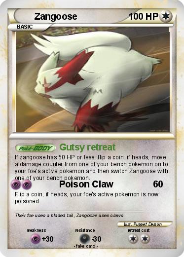 Pokemon Zangoose