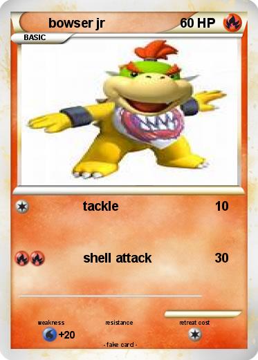 Pokemon bowser jr