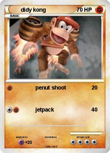 Pokemon didy kong