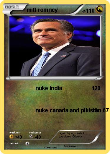 Pokemon mitt romney