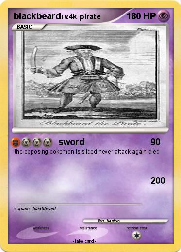 Pokemon blackbeard