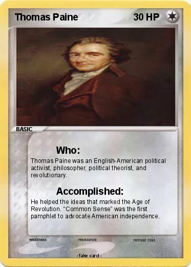 Pokemon Thomas Paine