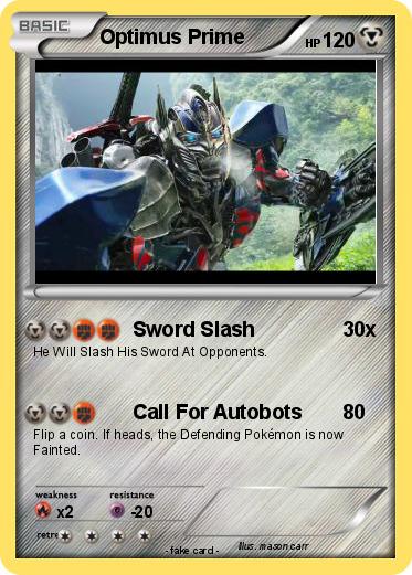 Pokemon Optimus Prime