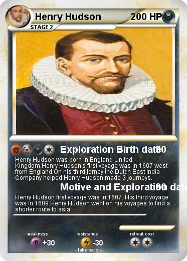 Pokemon Henry Hudson