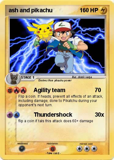 Pokemon ash and pikachu