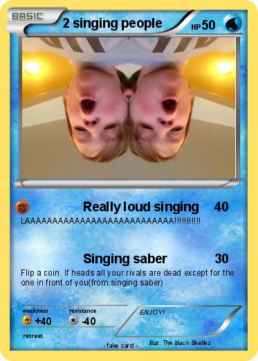 Pokemon 2 singing people