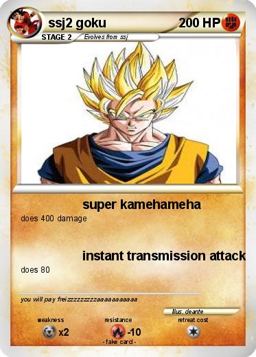 Pokemon ssj2 goku