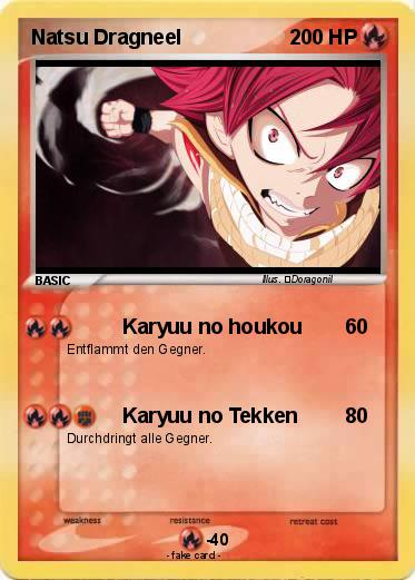Pokemon Natsu Dragneel