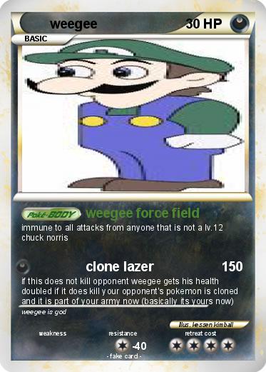 Pokemon weegee