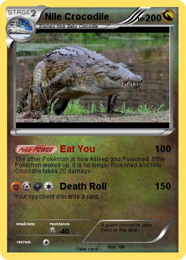 Pokemon Nile Crocodile