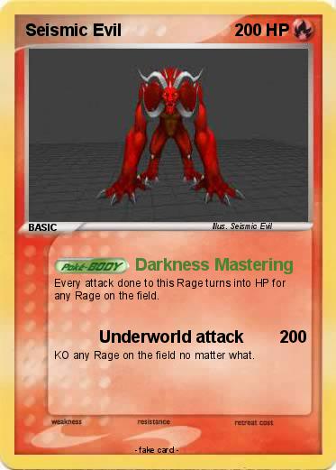 Pokemon Seismic Evil
