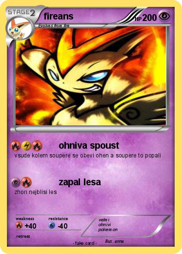 Pokemon fireans