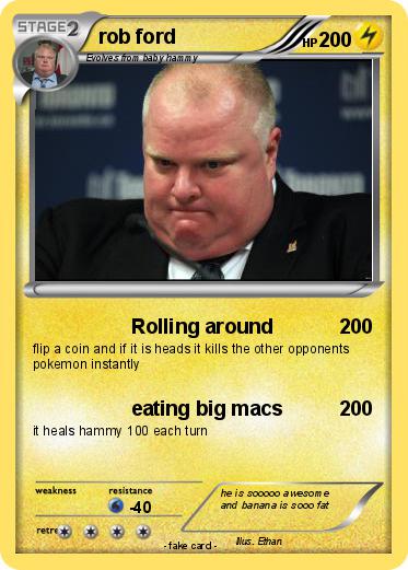 Pokemon rob ford