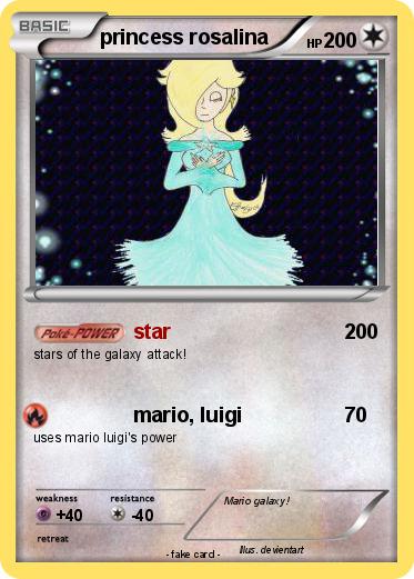 Pokemon princess rosalina