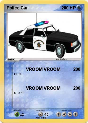 Pokemon Police Car