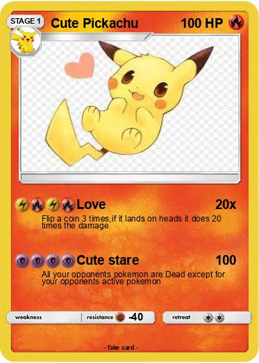 Pokemon Cute Pickachu