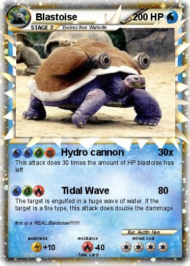 Pokemon Blastoise
