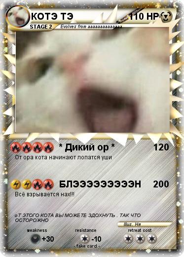 Pokemon КОТЭ ТЭ