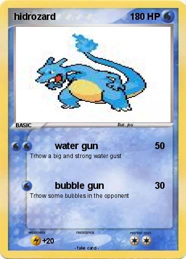 Pokemon hidrozard