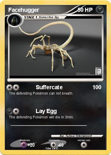 Pokemon Facehugger