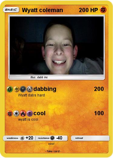 Pokemon Wyatt coleman